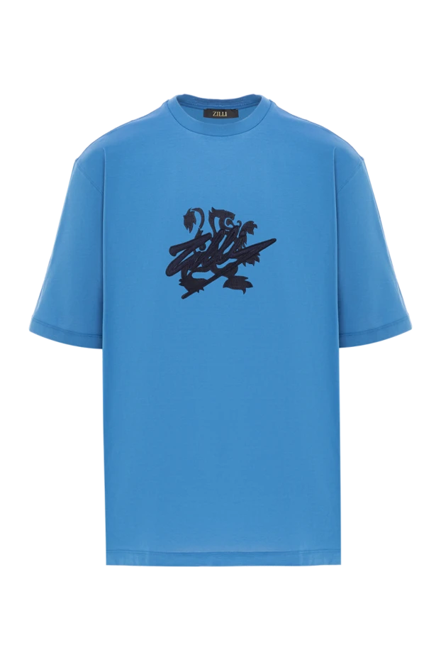 Zilli контрасты бедерлі логотипі мен символдары бар zilli мақта-мата футболка
189604 - фото 1