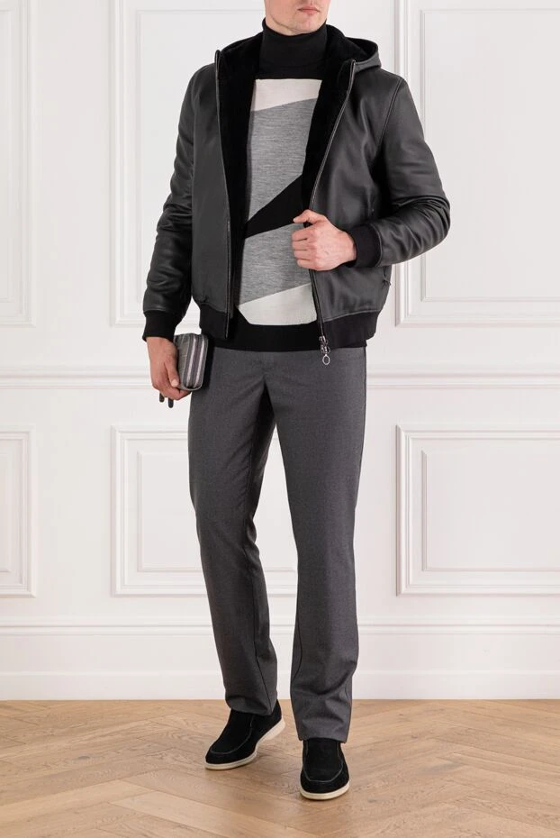 Қара және ақ түсте дерексіз ою-өрнегі бар гольф ойыны
- фото 2