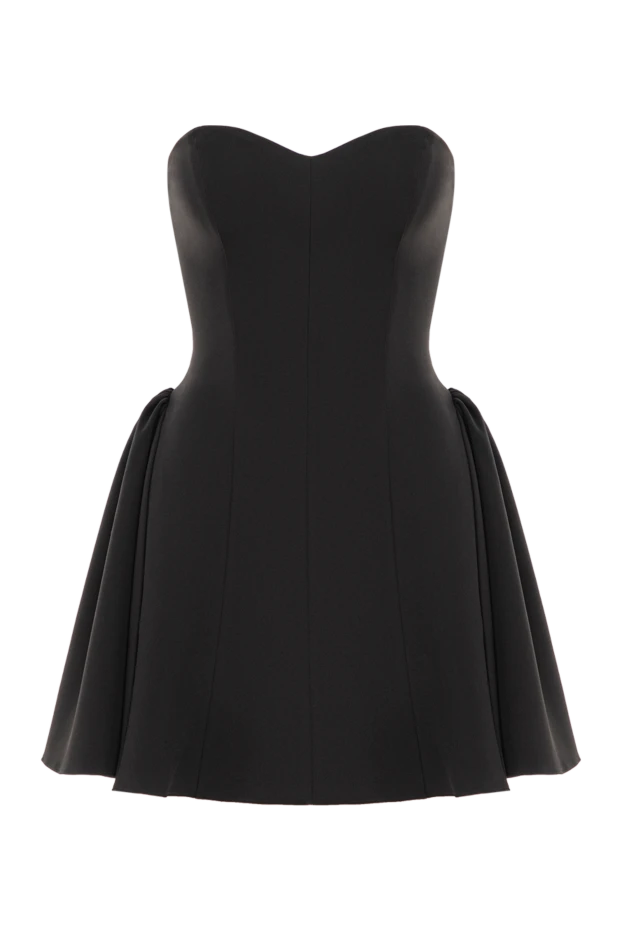 Crush Chronicles қара түсті драпталған шағын көйлек - фото 1