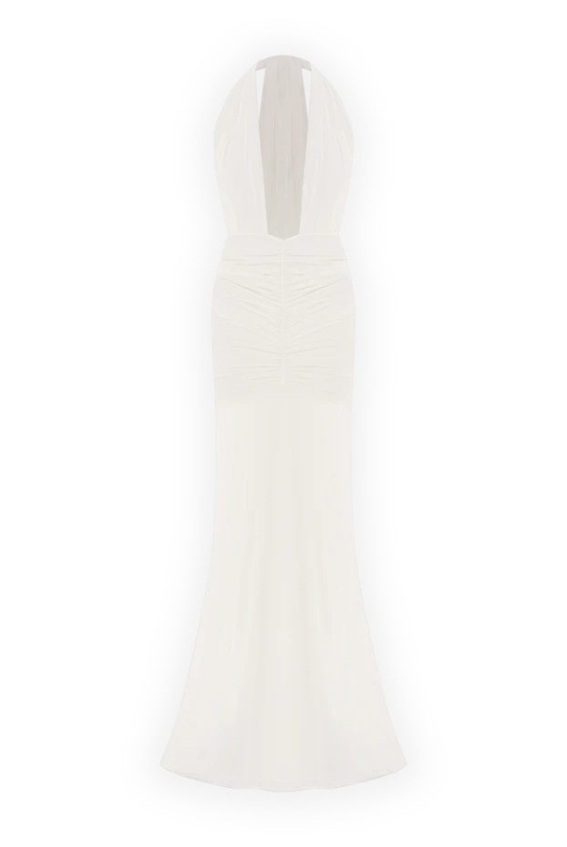 White Forbidden Fruit Mesh Maxi Dress - photo 1