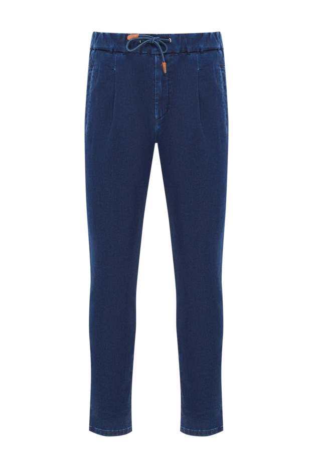 Scissor Scriptor джинсы комфортные с утяжкой и декоративными задними карманами 189705 - фото 1