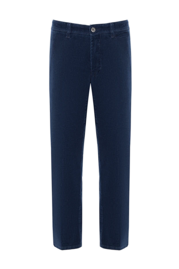 Scissor Scriptor deep blue jeans with decorative buttons and tight weave 189715 - photo 1