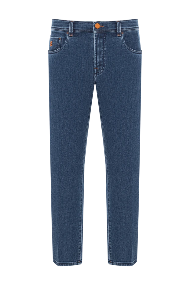 Scissor Scriptor jeans with orange accents and embroidered logo on the waistband
189726 - photo 1