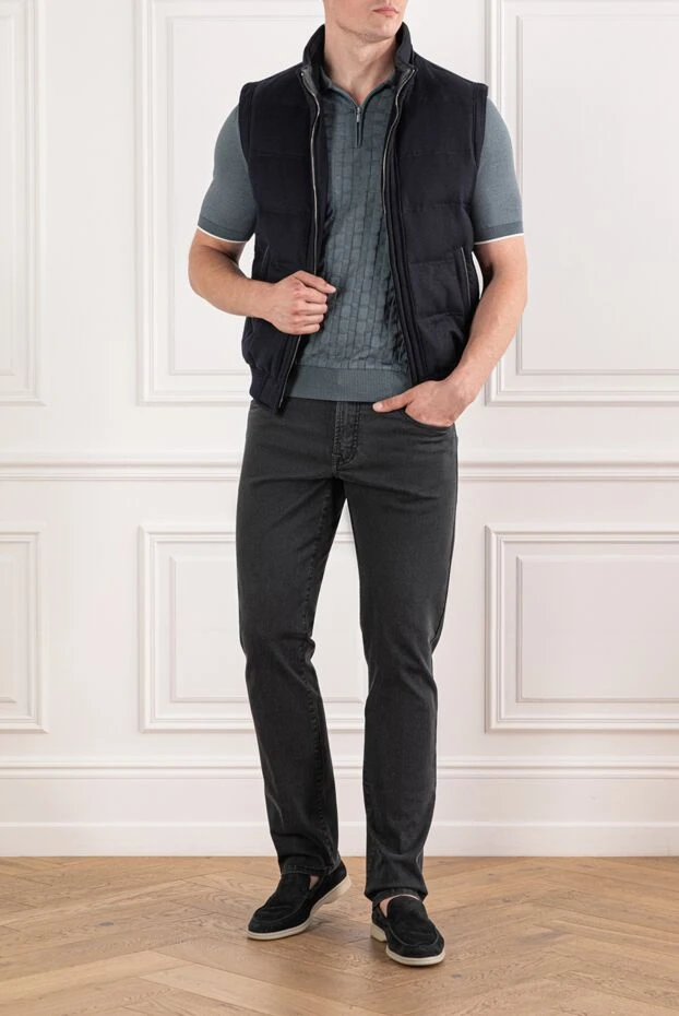 Scissor Scriptor black stretch denim jeans with emblem on the back pocket
189727 - photo 2