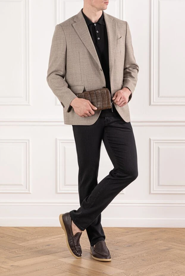 Scissor Scriptor чёрные однотонные джинсы с аккуратными швами и чистым силуэтом 189730 - фото 2