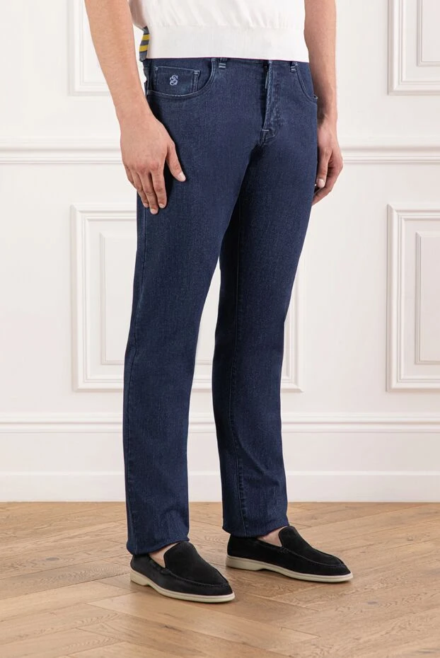 Scissor Scriptor тік аяқты ерлер джинсы 189745 - фото 3