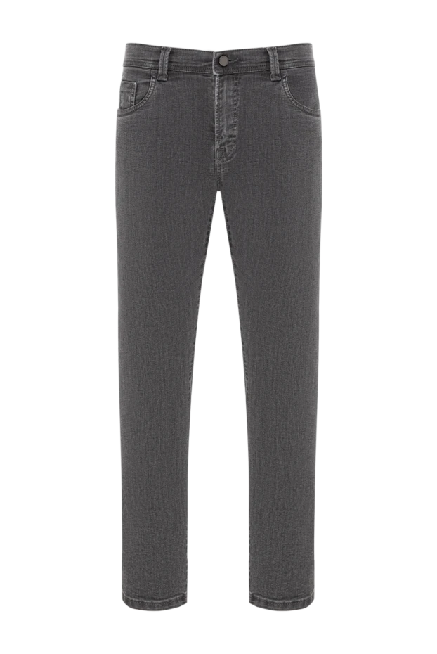 Scissor Scriptor джинсы мужские графитового оттенка с потёртым эффектом
189774 - фото 1