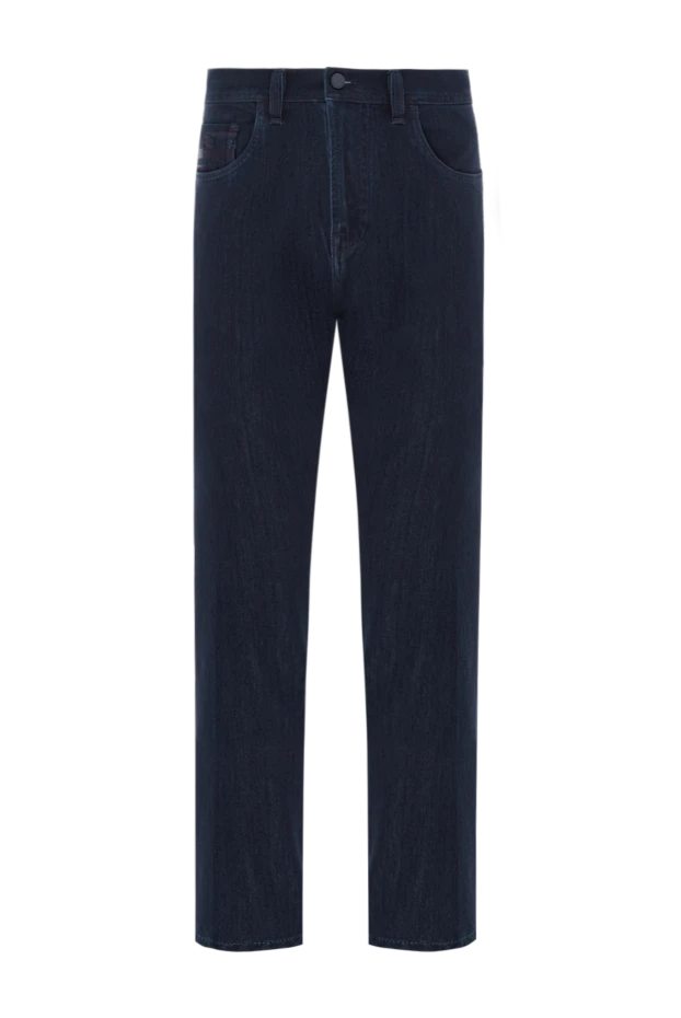 Deep blue jeans with a classic fit
- photo 1