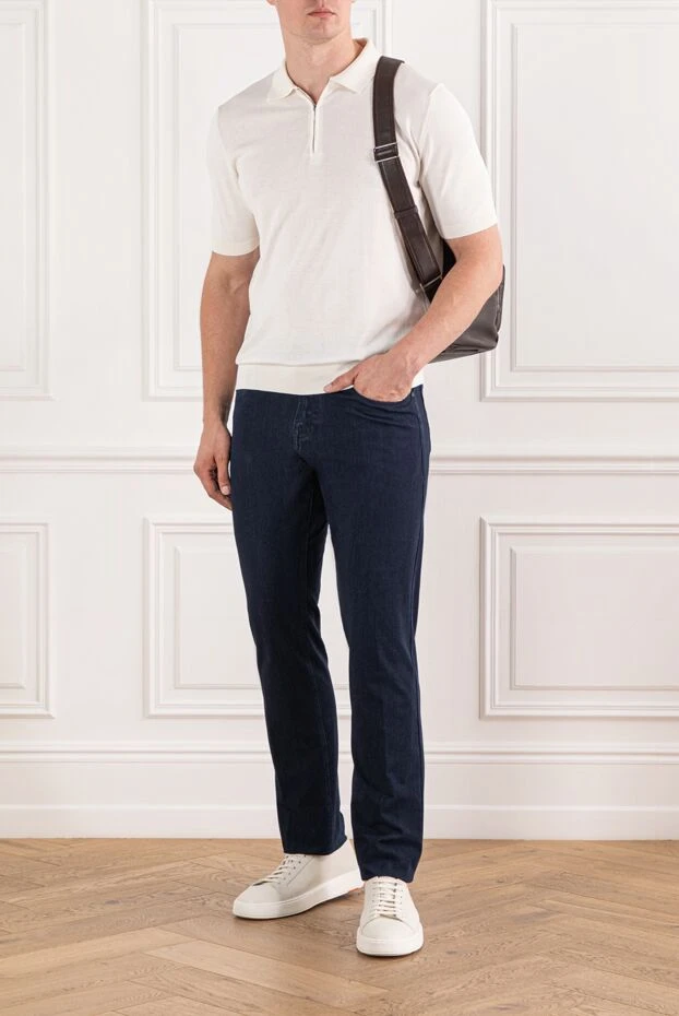 Scissor Scriptor джинсы глубокого синего цвета с классической посадкой
189797 - фото 2