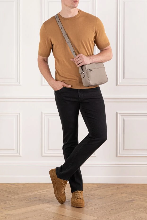 Scissor Scriptor черные джинсы из хлопкового денима с фиолетовой вышивкой на задних карманах
189807 - фото 2