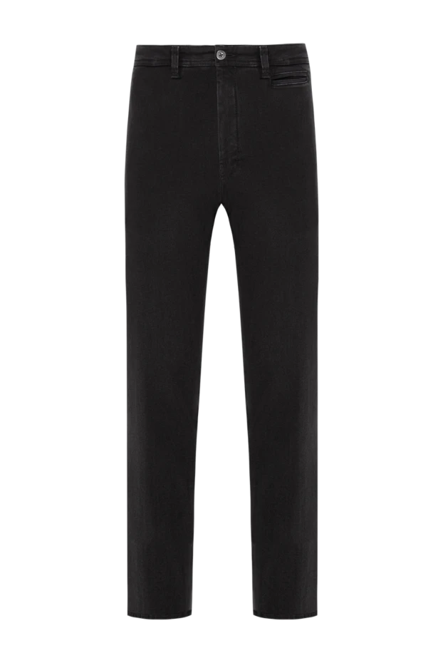 Артқы жағында классикалық қалталары бар қара джинсы
- фото 1