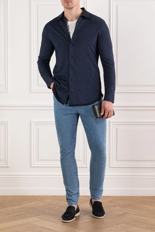 Scissor Scriptor светло-голубые джинсы с винтажным оттенком
189818 - фото 2