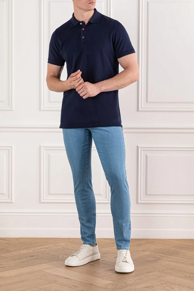 Scissor Scriptor голубые джинсы из мягкого хлопка с косыми карманами
189819 - фото 2