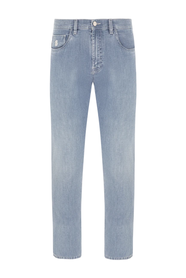 Scissor Scriptor светло-синие джинсы с вышивкой логотипа на кармане
189821 - фото 1