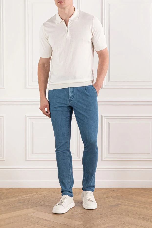 Scissor Scriptor джинсы из денима со шнурком на поясе и карманами с клапанами
189828 - фото 2