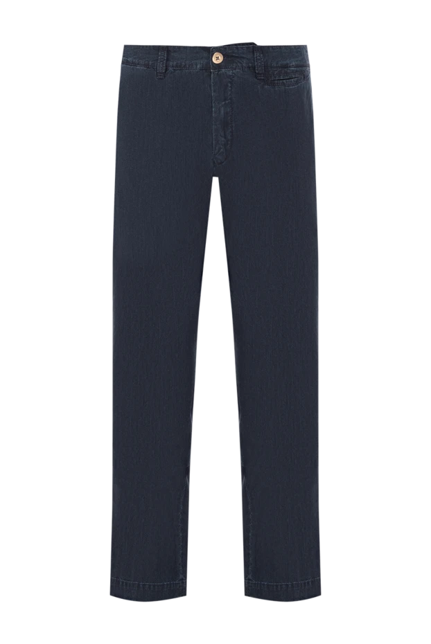 Scissor Scriptor джинсы из тёмного денима с винтажным эффектом и мягкой фактурой 189857 - фото 1