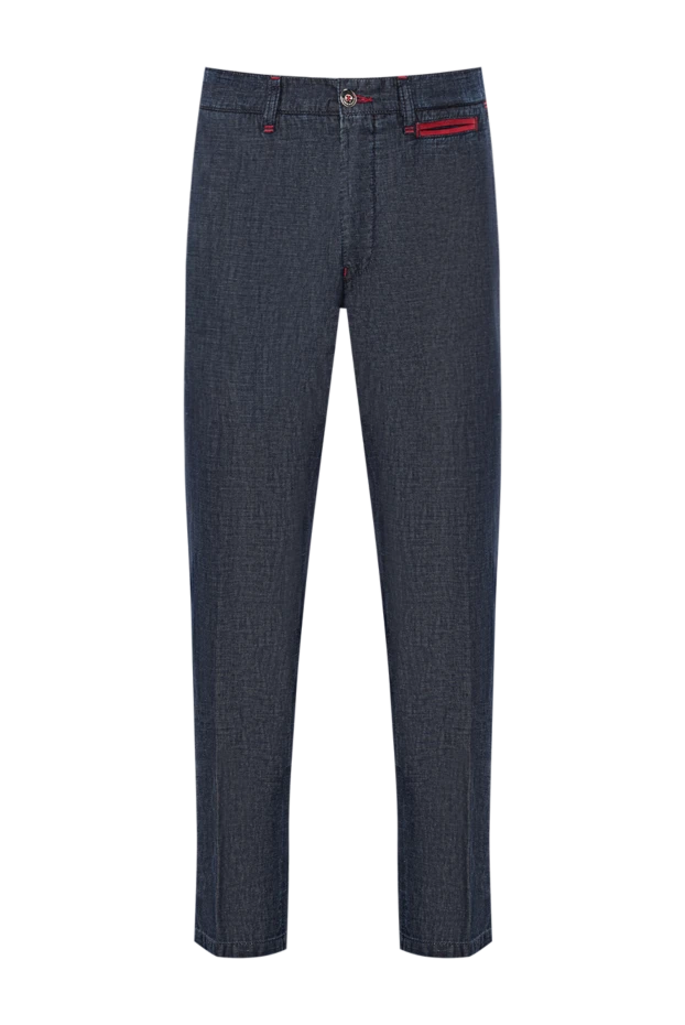 Scissor Scriptor blue trousers with decorative stitching and red pocket trim
189858 - photo 1