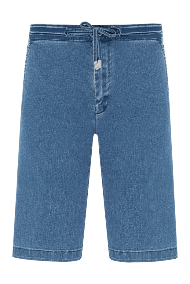 Men's denim shorts with adjustable waist
- photo 1