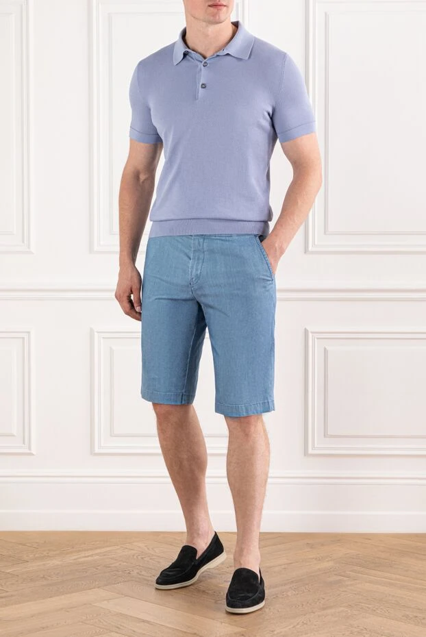 Scissor Scriptor жеңіл джинсыдан жасалған белдік белдіктері бар және қалталары ойық
189879 - фото 2