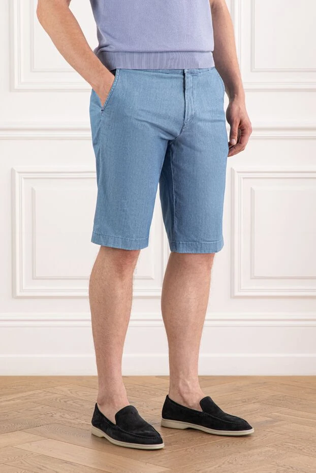 Scissor Scriptor жеңіл джинсыдан жасалған белдік белдіктері бар және қалталары ойық
 189879 - фото 3