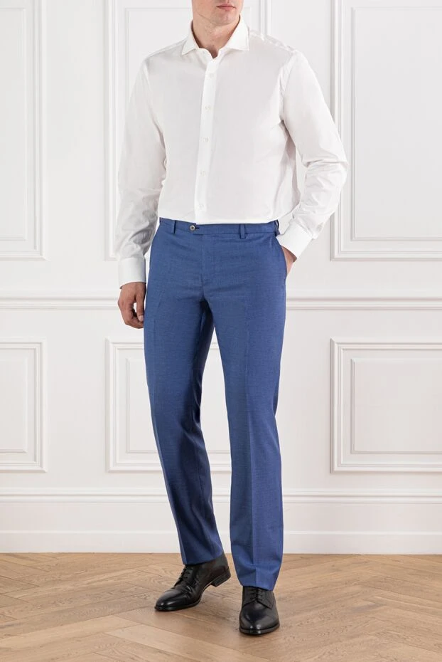 Alessandro Gherardi white cotton shirt with classic collar 189918 - photo 2