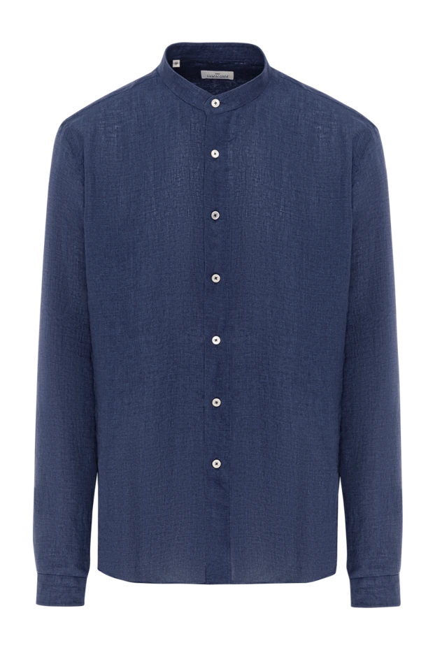 Жағасы бар қою көк зығыр көйлек
- фото 1