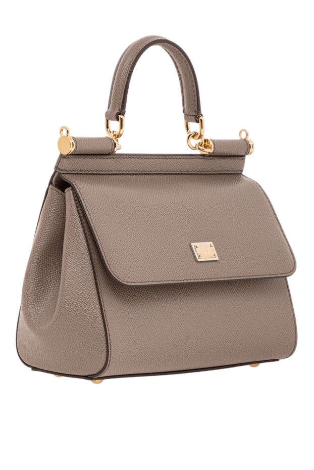 Dolce & Gabbana қысқа тұтқасы бар, дофин былғарыдан жасалған орташа өлшемді сицилиялы сөмке

 189936 - фото 3