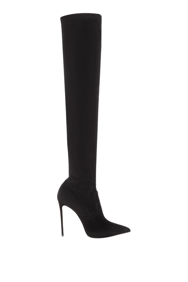 Black suede over the knee boots for women from the Eva collection
- photo 1