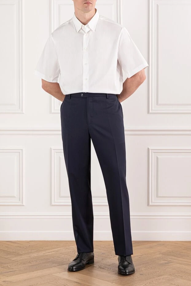 Brioni classic men's white shirt with short sleeves
190006 - photo 2