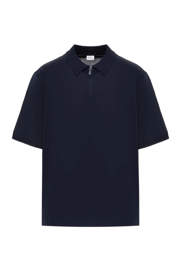 Поло көйлек көк жұмсақ мақтадан жасалған қысқа жең сыдырма - фото 1