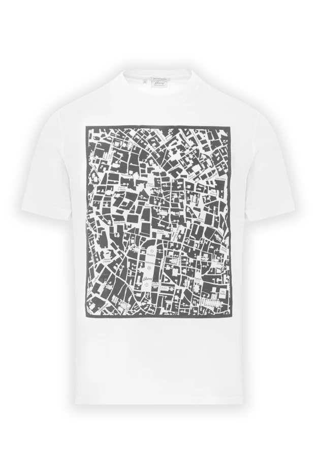 Карта сызбасы және түзу кесілген ақ футболка
- фото 1