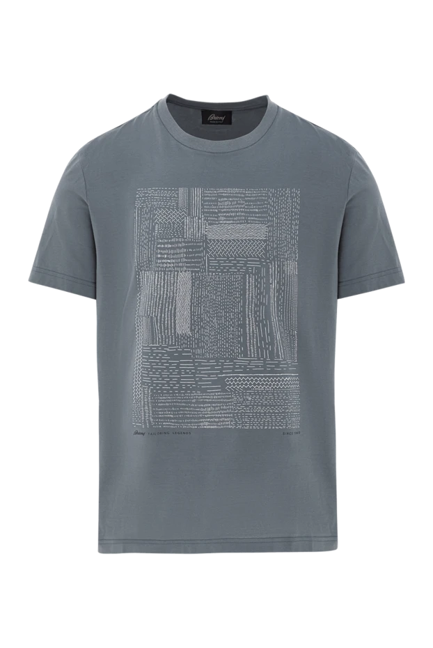 T-shirt with decorative print in the style of textile texture
- photo 1