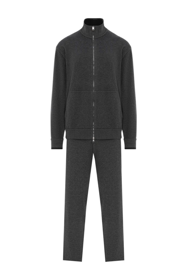 Brioni уютный спортивный костюм с эластичными манжетами и гладкой фактурой 190069 - фото 1