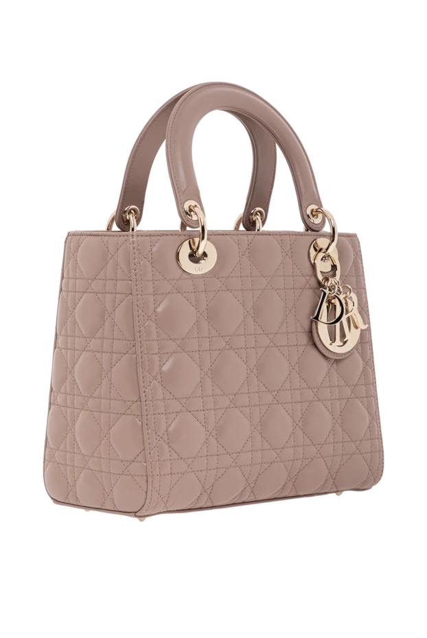 Dior lady dior medium lambskin bag pink 190096 - photo 3