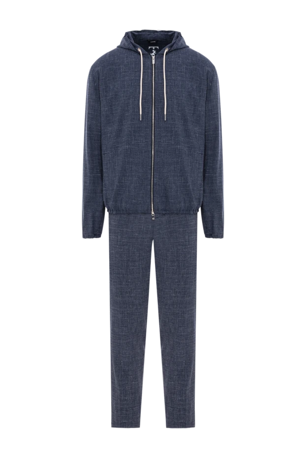 Спортивный костюм на молнии с капюшоном и прямыми брюками
- фото 1