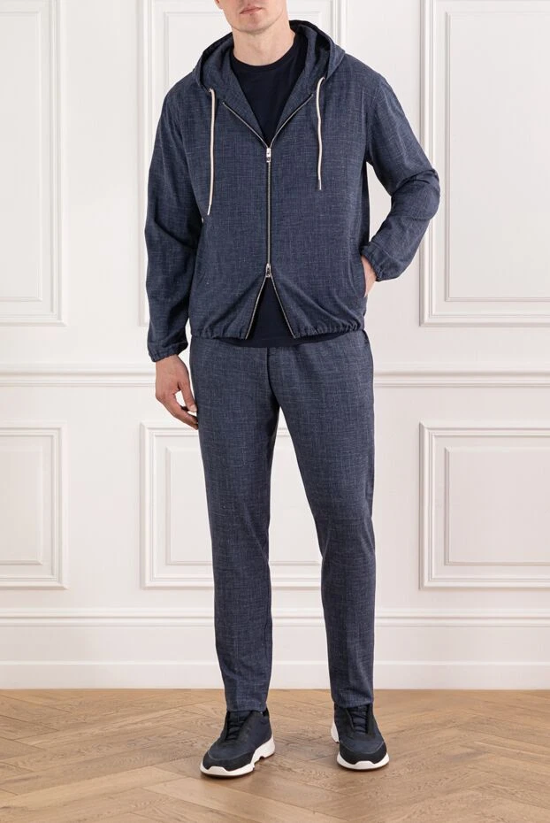 Tombolini спортивный костюм на молнии с капюшоном и прямыми брюками
 190097 - фото 2