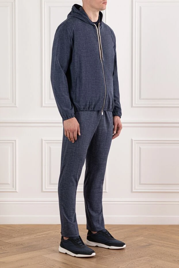 Tombolini спортивный костюм на молнии с капюшоном и прямыми брюками
 190097 - фото 3