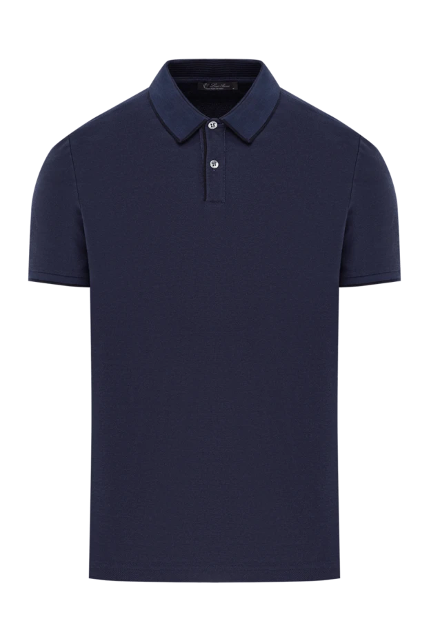 Поло Brentwood из эластичного хлопкового пике с двухцветной отделкой - фото 1