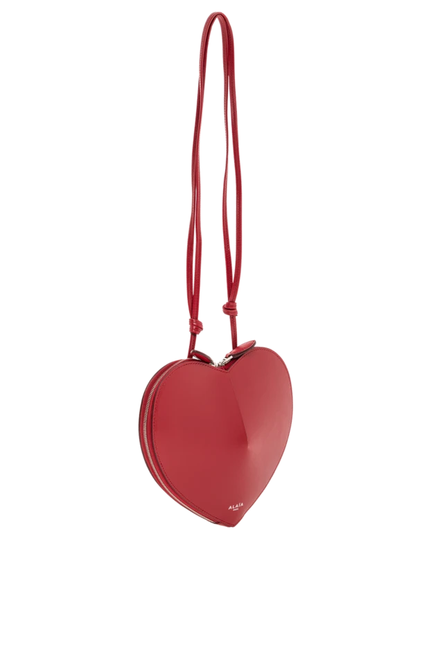 Alaia le coeur calfskin heart shaped bag women red 190160 - photo 3