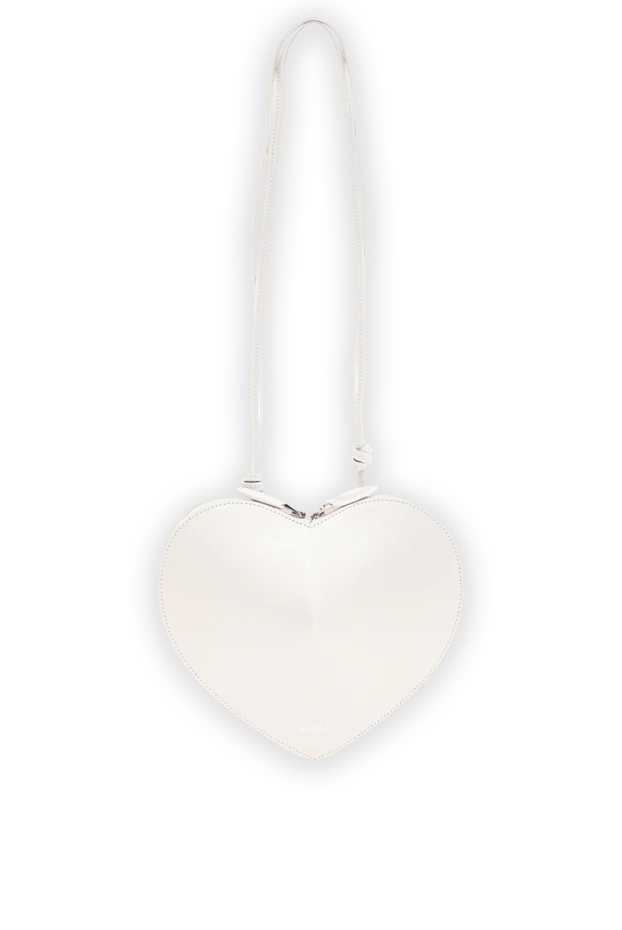 Le Coeur Calfskin Heart Shaped Bag Women White - photo 1