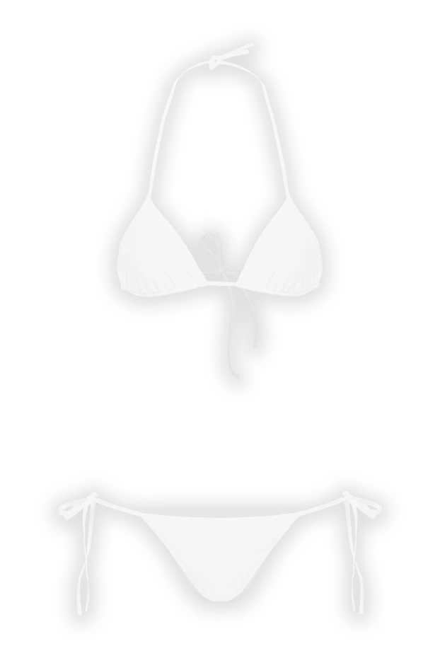Двухкомпонентный бикини St Tropez с треугольными чашечками белый - фото 1