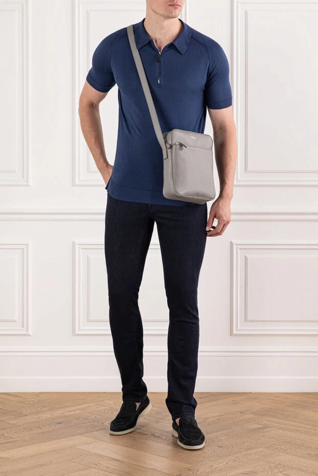 Jacob Cohen ұқыпты тігілген бай көк түсті ерлер джинсы 190190 - фото 2