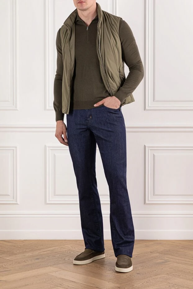 Jacob Cohen джинсы мужские из эластичного хлопка с удобной посадкой и долговечностью 190191 - фото 2