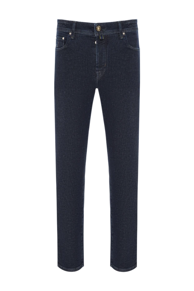 Қалың джинсыдан жасалған әмбебап киімді ерлер джинсы - фото 1