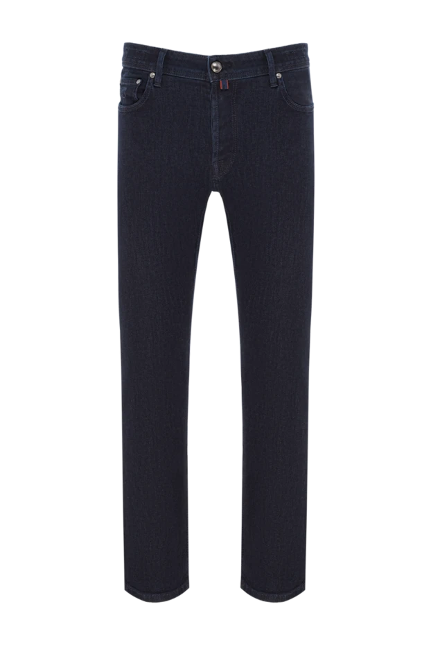 Jacob Cohen men's cotton jeans in deep blue with five pockets 190196 - photo 1