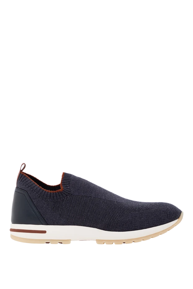 Ультралегкие кроссовки 360 LP Flexy Walk из шерсти с отделкой из телячьей кожи серые - фото 1