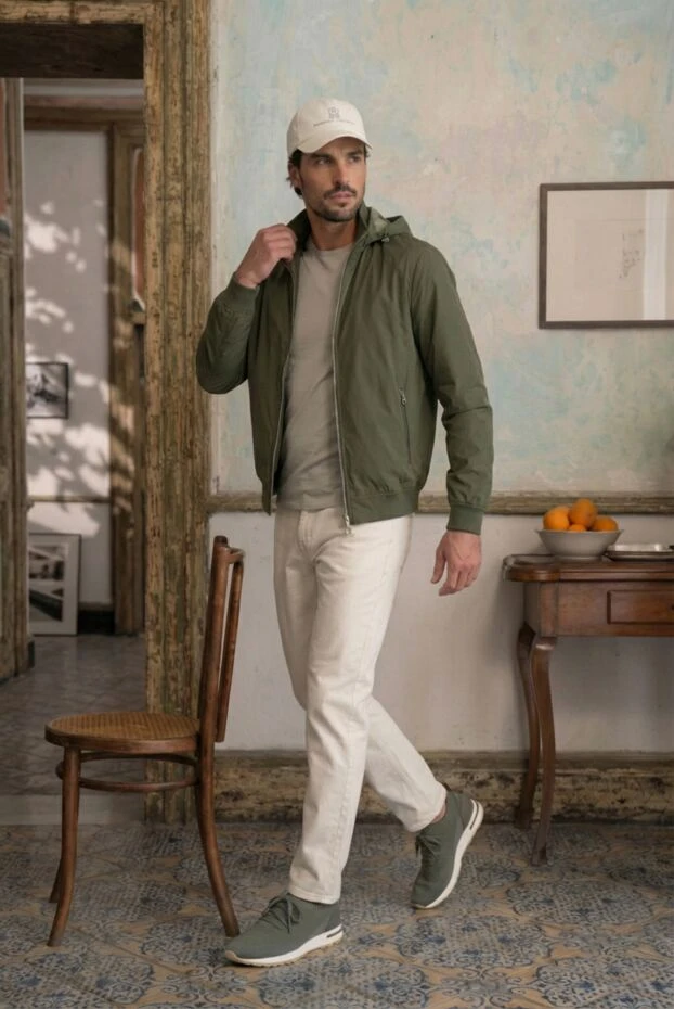 Loro Piana кроссовки 360 lp flexy walk из двухслойной шерсти wish зеленые 190214 - фото 2