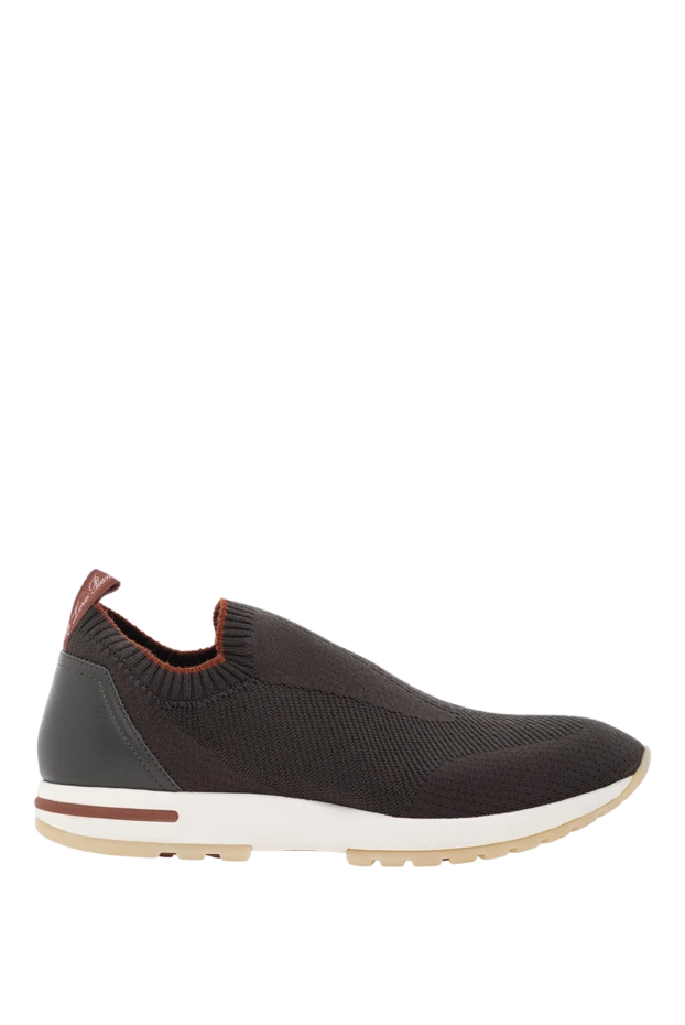 Ультралегкие кроссовки 360 LP Flexy Walk из шерсти с отделкой из кожи серые - фото 1