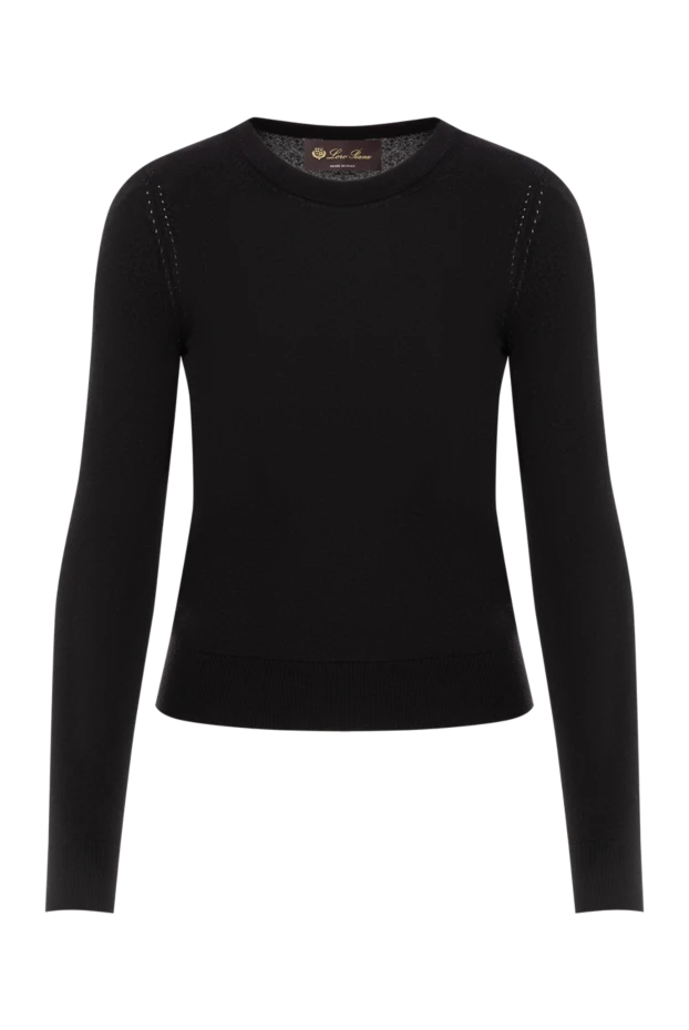 Қара Piuma ең жақсы және жұмсақ кашемирден жасалған мойынға арналған секіргіш - фото 1