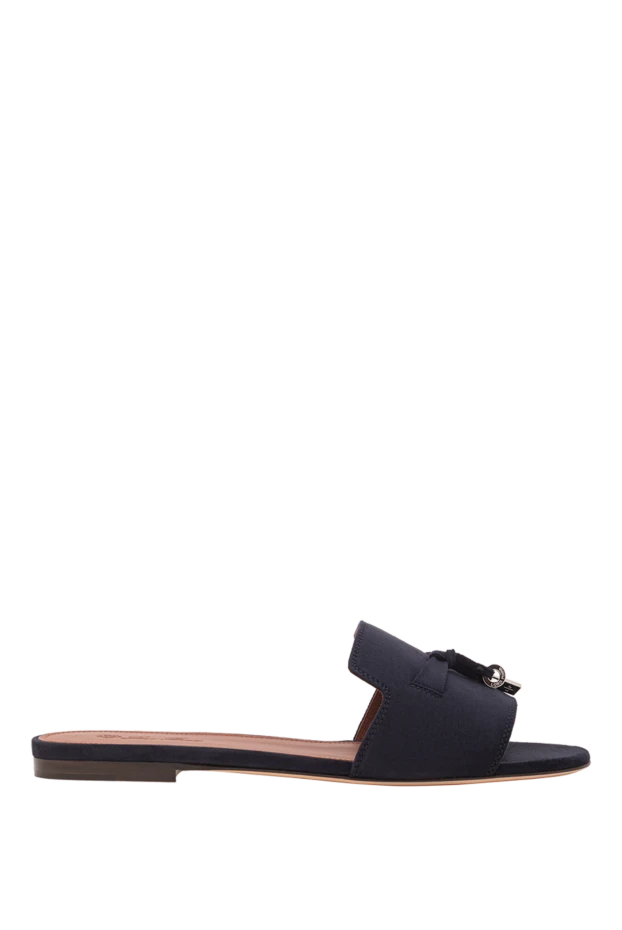 Summer Charms Blue Women's Suede Sandals - photo 1